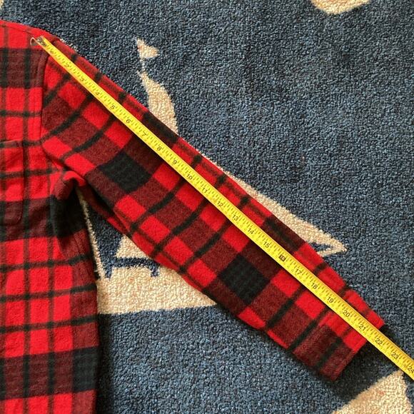 Ralph Lauren Flannel Zip-up Sweater Medium - Picture 10 of 12